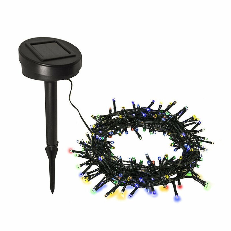 Holiday 100 Light Solar String Lights